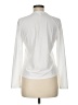 DKNY Jeans White Long Sleeve Blouse Size M - photo 2