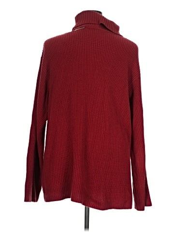 Peace Love World Turtleneck Sweater (view 2)