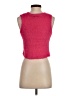 Glam 100% Nylon Pink Cardigan Size S - photo 2