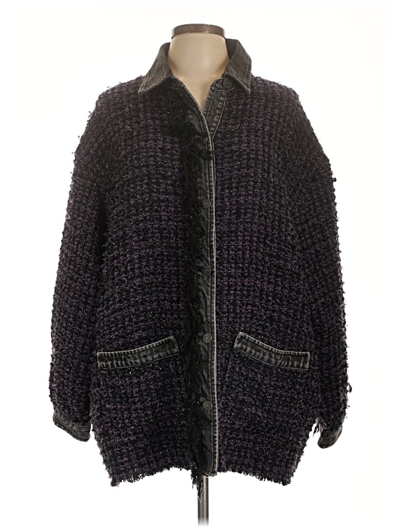 Pre-owned Diesel Coat In Black