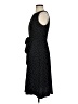 Elle Polka Dots Black Casual Dress Size 4 - photo 5