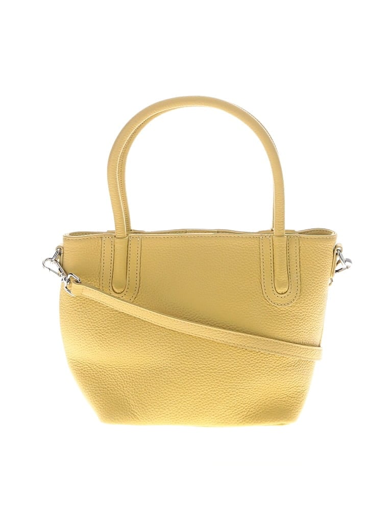 Pre-owned Unbranded Satchel In Yellow