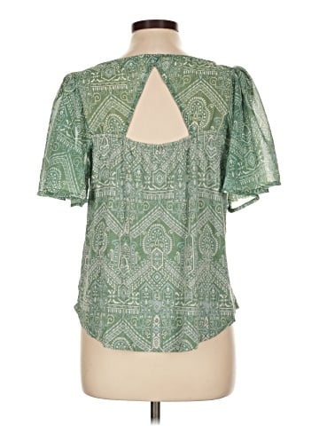Lucky Brand Short Sleeve Blouse (view 2)
