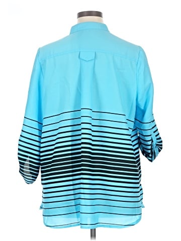 Denim 24/7 3/4 Sleeve Blouse (view 2)