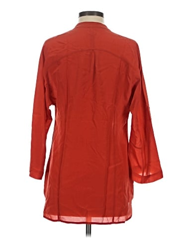 Edme & Esyllte 3/4 Sleeve Silk Top (view 2)