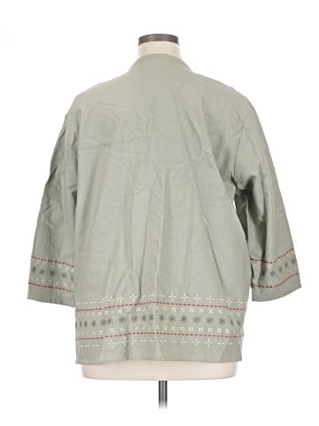 DressBarn 3/4 Sleeve Button-Down Shirt (view 2)