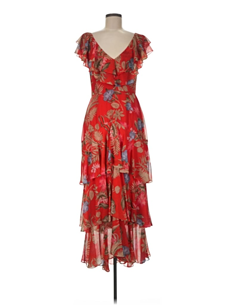Pre-owned Wayf Cocktail Dress In Red