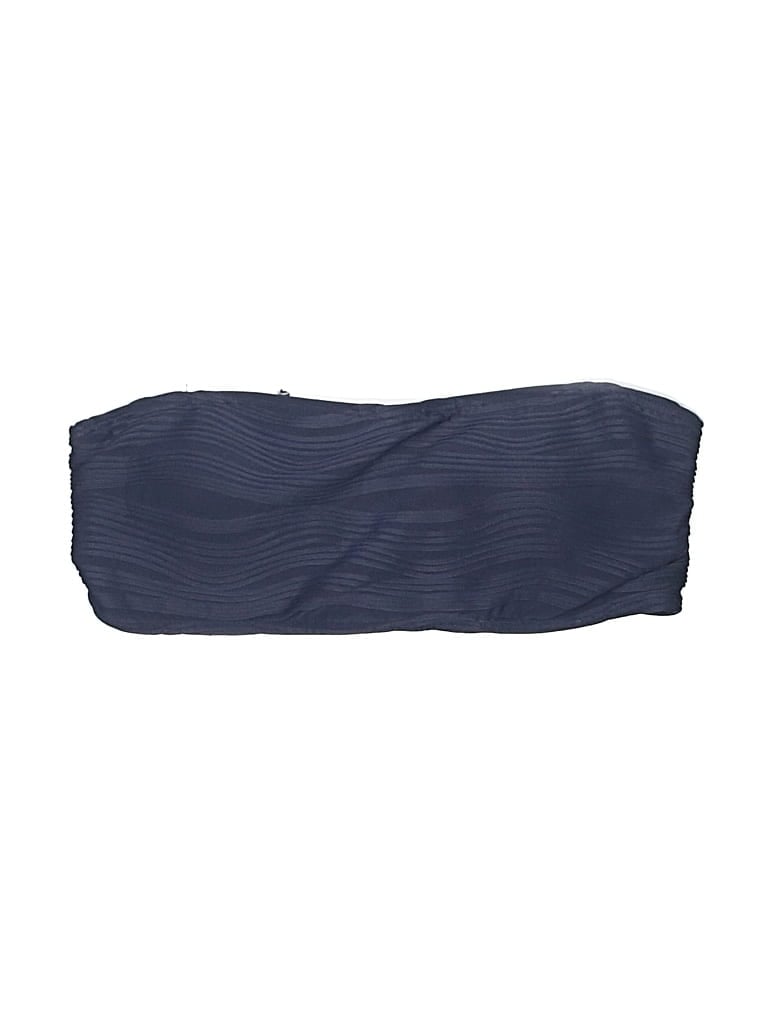 Pre-owned Zaful Swimsuit Top Blue Swimwear