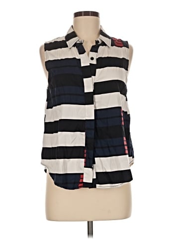 Rag & Bone/JEAN Sleeveless Button-Down Shirt (view 1)