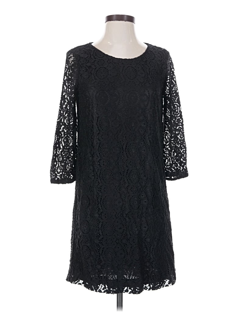Pre-owned Attention Cocktail Dress In Black