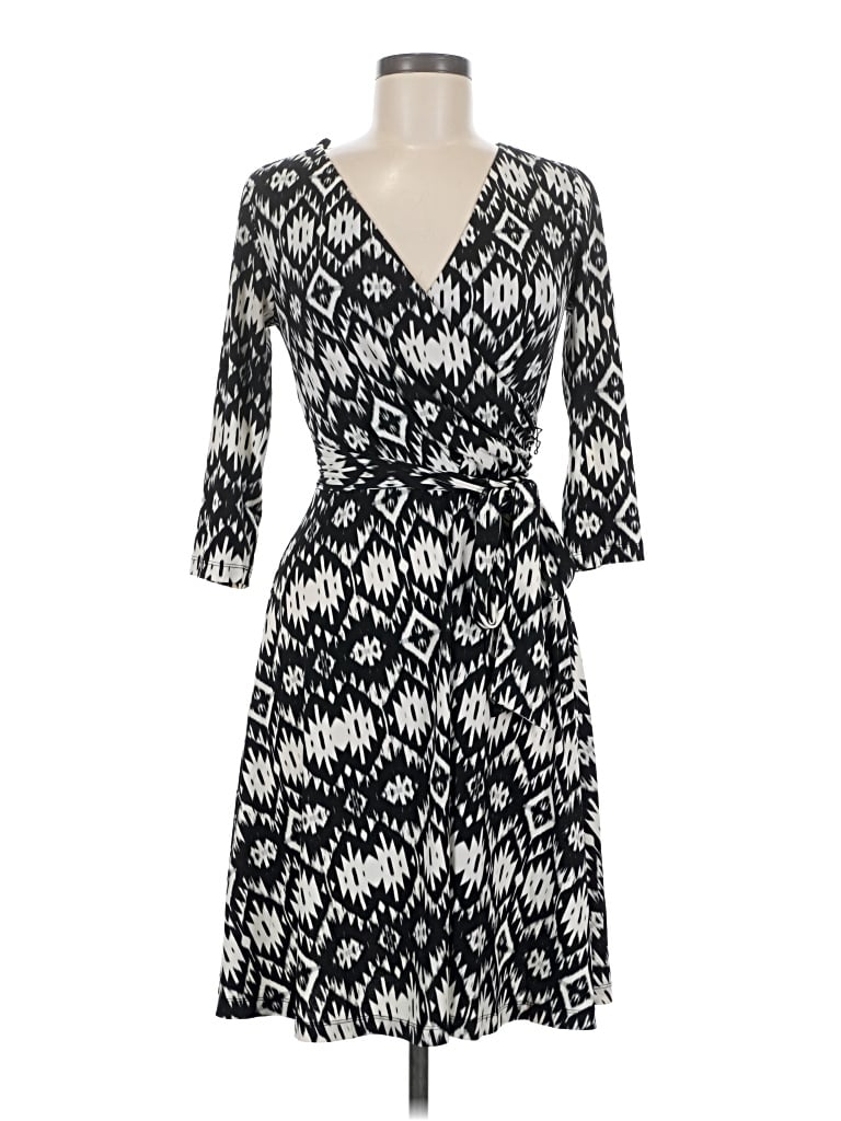 Pre-owned Agb Casual Dress In Black