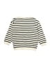 H&M 100% Cotton Stripes Ivory Pullover Sweater 9-12 MO / 12 MO - photo 2