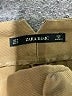 Zara Basic Solid Brown Casual Pants Size M - photo 4