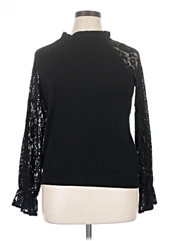 Adrianna Papell Long Sleeve Top (view 1)