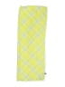 Assorted Brands Checkered-gingham Yellow Scarf One size - photo 2