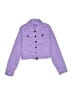 Kidpik Solid Purple Jacket Size 10 - photo 1