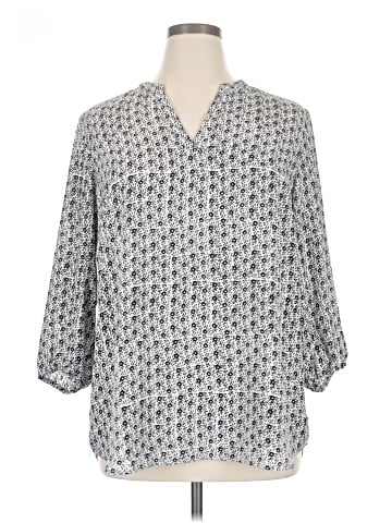 Adrianna Papell 3/4 Sleeve Blouse (view 1)