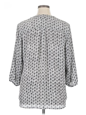 Adrianna Papell 3/4 Sleeve Blouse (view 2)