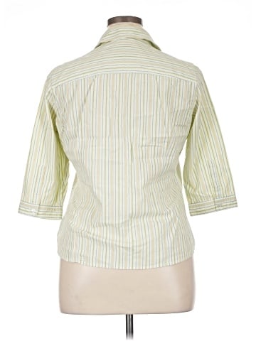 Harve Benard 3/4 Sleeve Button-Down Shirt (view 2)