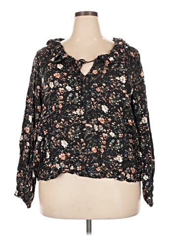 Lucky Brand Long Sleeve Blouse (view 1)