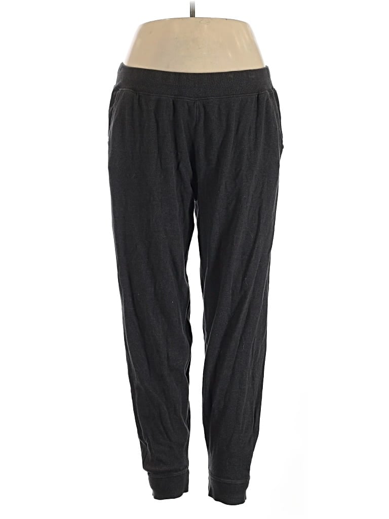 Pre-owned Pact Active Pants In Black