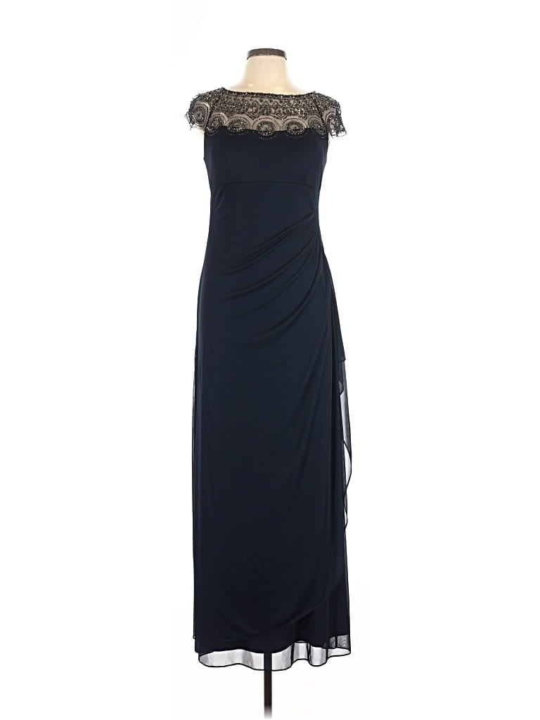 Pre-owned Xscape Cocktail Dress In Blue