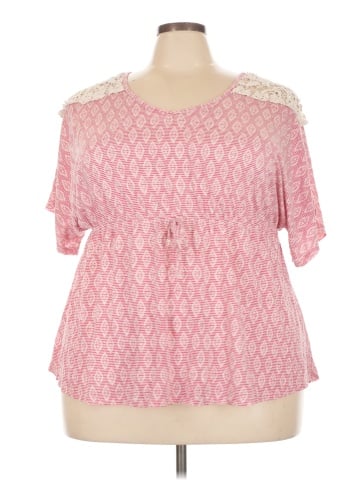 Faded Glory Short Sleeve Blouse (view 1)