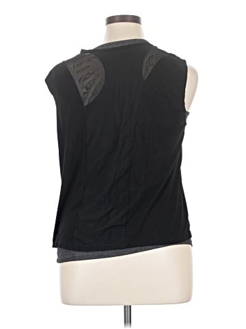 Tangerine Sleeveless T-Shirt (view 2)