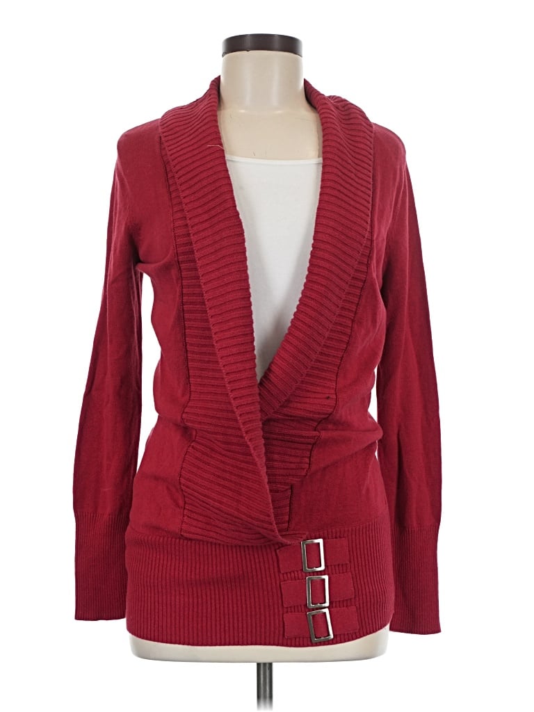 Pre-owned Candies Candie's Cardigan Sweater In Red