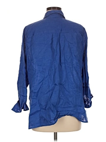 J.Jill 3/4 Sleeve Button-Down Shirt (view 2)
