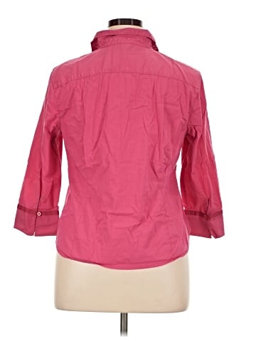Van Heusen 3/4 Sleeve Button-Down Shirt (view 2)