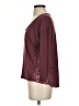 Soprano Burgundy 3/4 Sleeve Top Size S - photo 5
