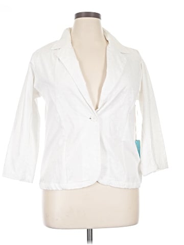 Caribbean Joe 3/4 Sleeve Button-Down Shirt (view 1)