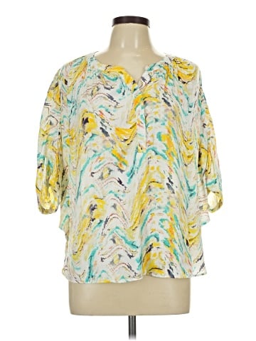 Jennifer Lopez 3/4 Sleeve Blouse (view 1)