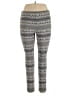 Free People Chevron-herringbone Gray Leggings Size L - photo 1