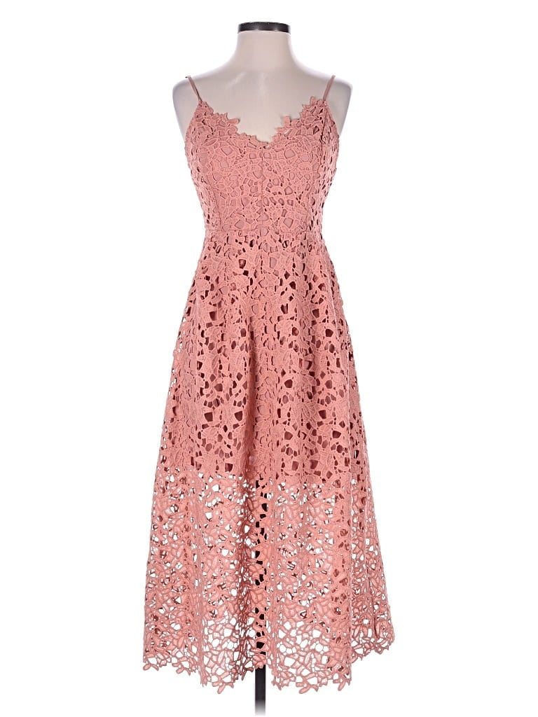 Pre-owned Astr Cocktail Dress In Pink