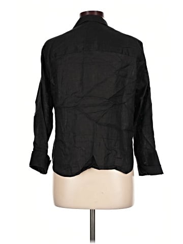 Saks Fifth Avenue 3/4 Sleeve Button-Down Shirt (view 2)