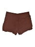 Wildfox 100% Rayon Solid Brown Shorts Size XL - photo 2