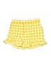 Goodlad Checkered-gingham Yellow Shorts 12-18 MO / 18 MO - photo 1