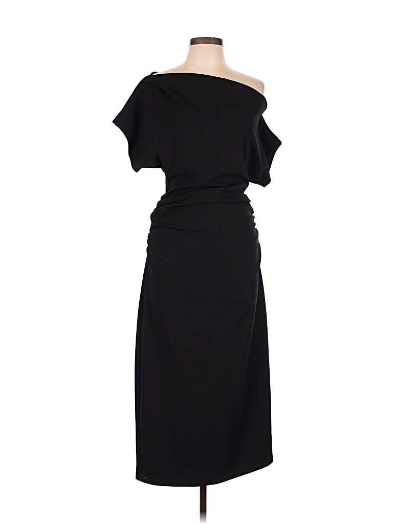Pre-owned Gibson Latimer Cocktail Dress In Black