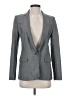 Banana Republic Solid Gray Wool Blazer Size 2 - photo 1
