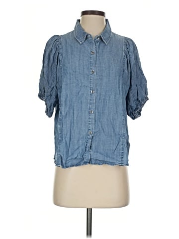 Splendid 3/4 Sleeve Button-Down Shirt (view 1)