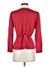 J.Crew 100% Polyester Red 3/4 Sleeve Blouse Size 2 - photo 2