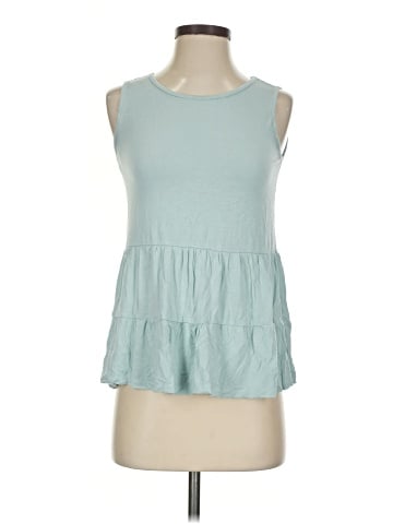 Planet Gold Sleeveless Top (view 1)