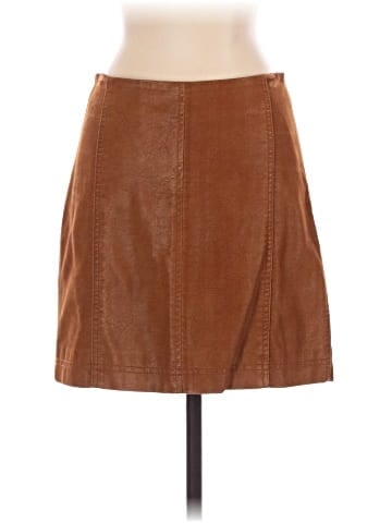 Free People Faux Leather Skirt (view 2)