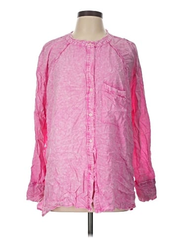 Easel Long Sleeve Button-Down Shirt (view 1)