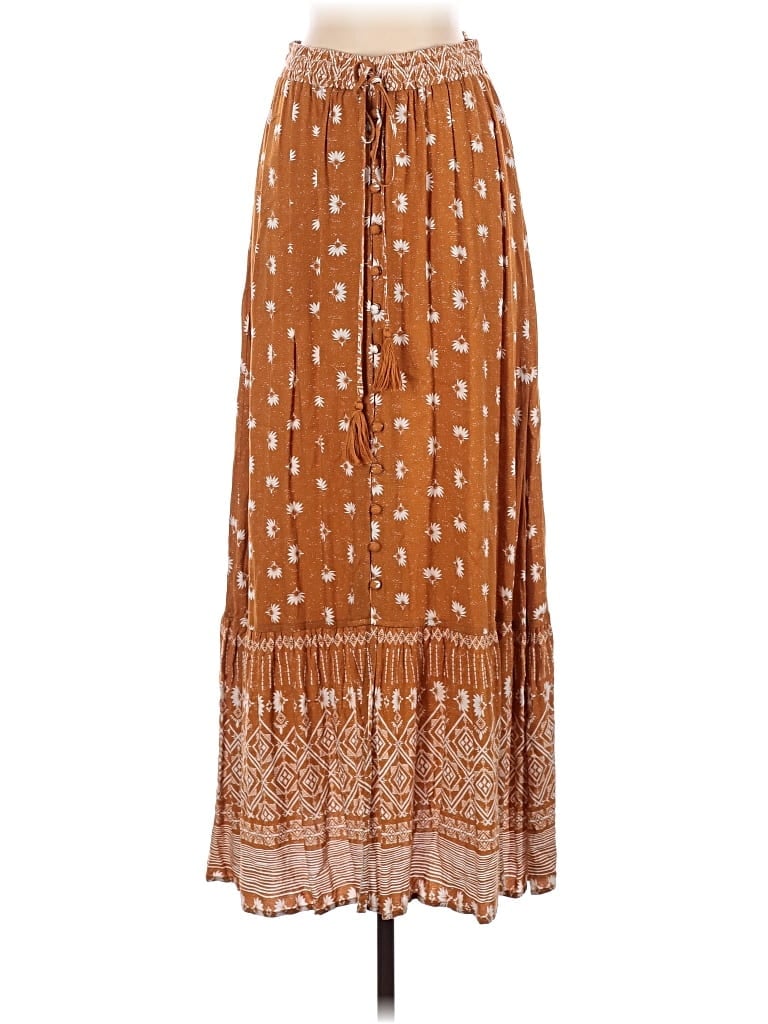 Pre-owned Bluivy Casual Skirt In Brown