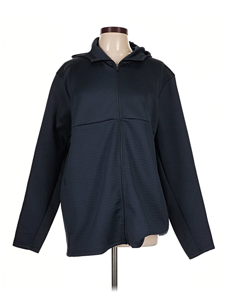 Pre-owned Spyder Zip Up Hoodie In Blue