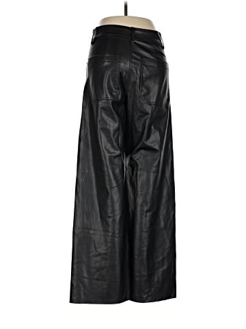 Zara Faux Leather Pants (view 2)