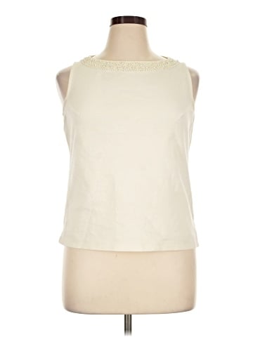 Ann Taylor Factory Sleeveless Blouse (view 1)